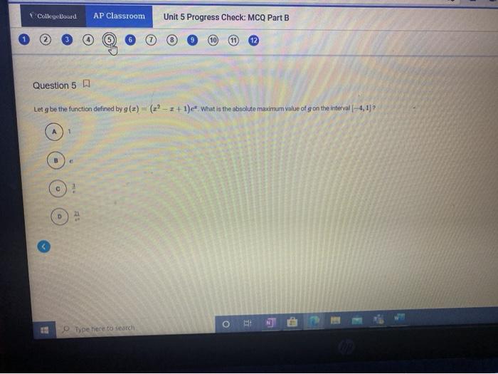 Ap chemistry unit 6 progress check mcq