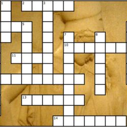 The great gods crossword answer key