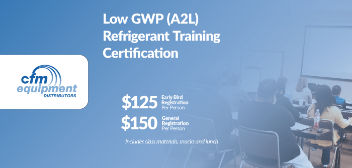 A2l refrigerant certification practice test