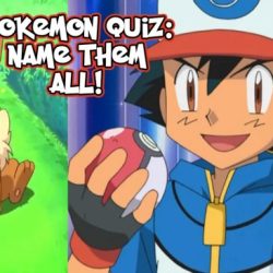 Pokemon name quiz with pictures